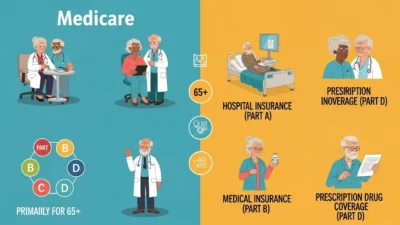 difference between medicare and medicaid