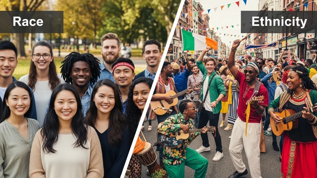 difference between race and ethnicity