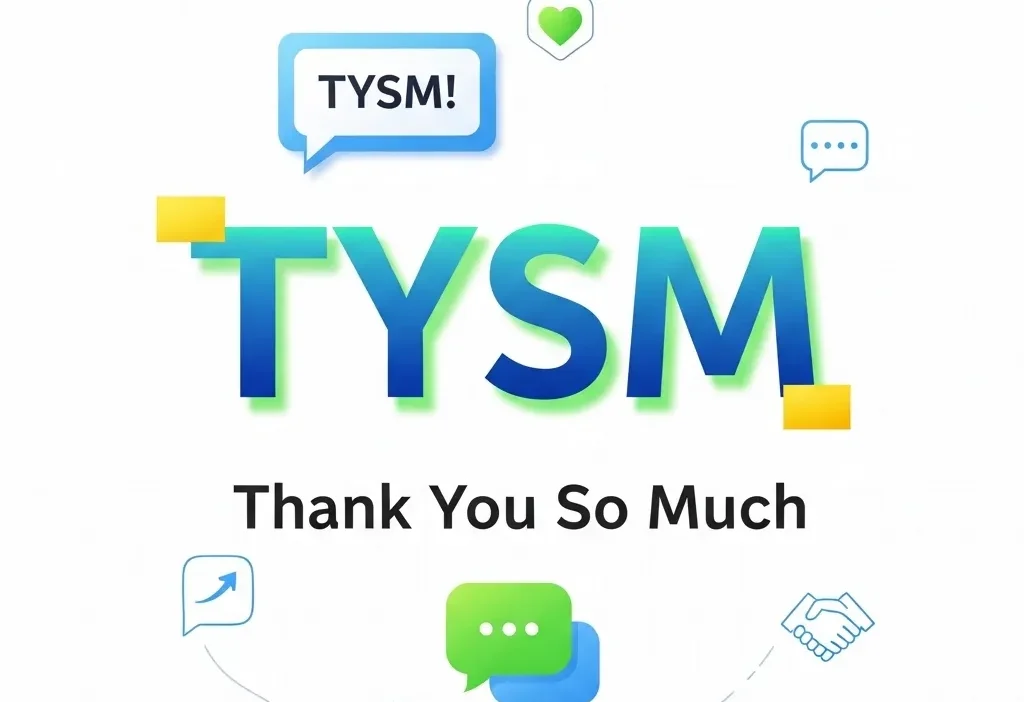 tysm meaning
