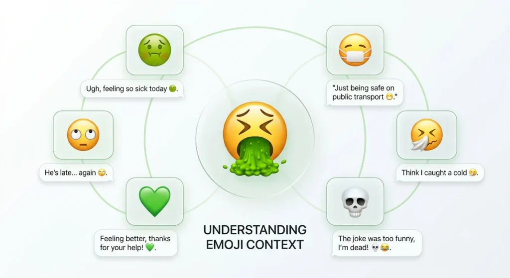 Throw Up Emoji