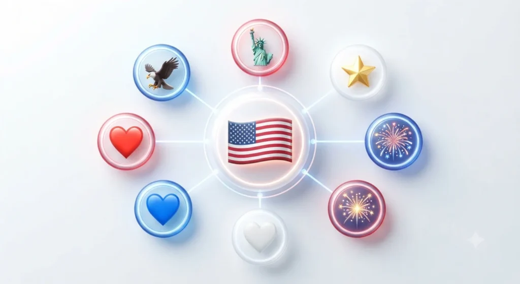 us flag emoji