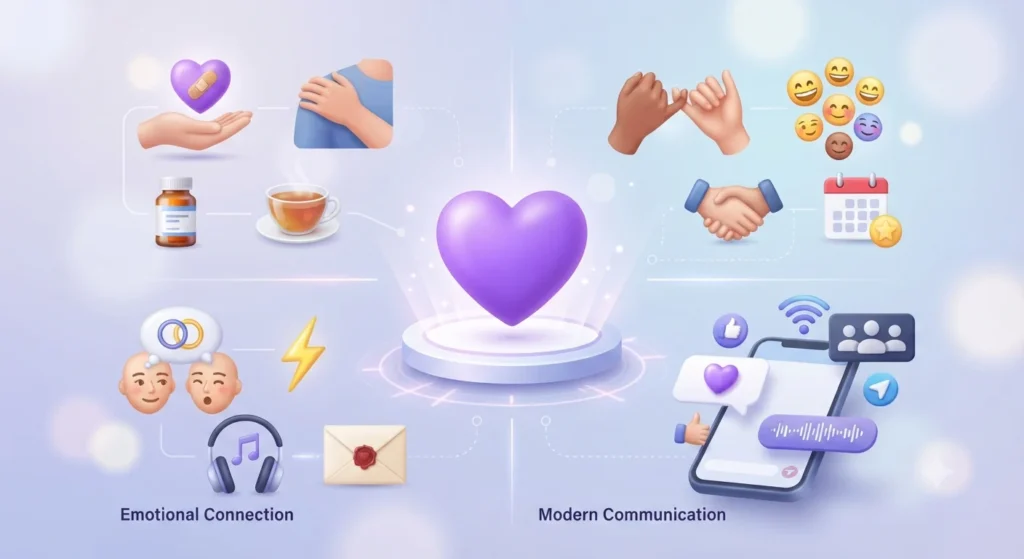 Purple Heart Emoji Mean 
