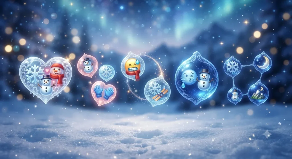 Snow Emoji Meaning