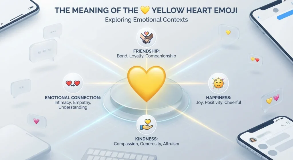 Yellow Heart Emoji 