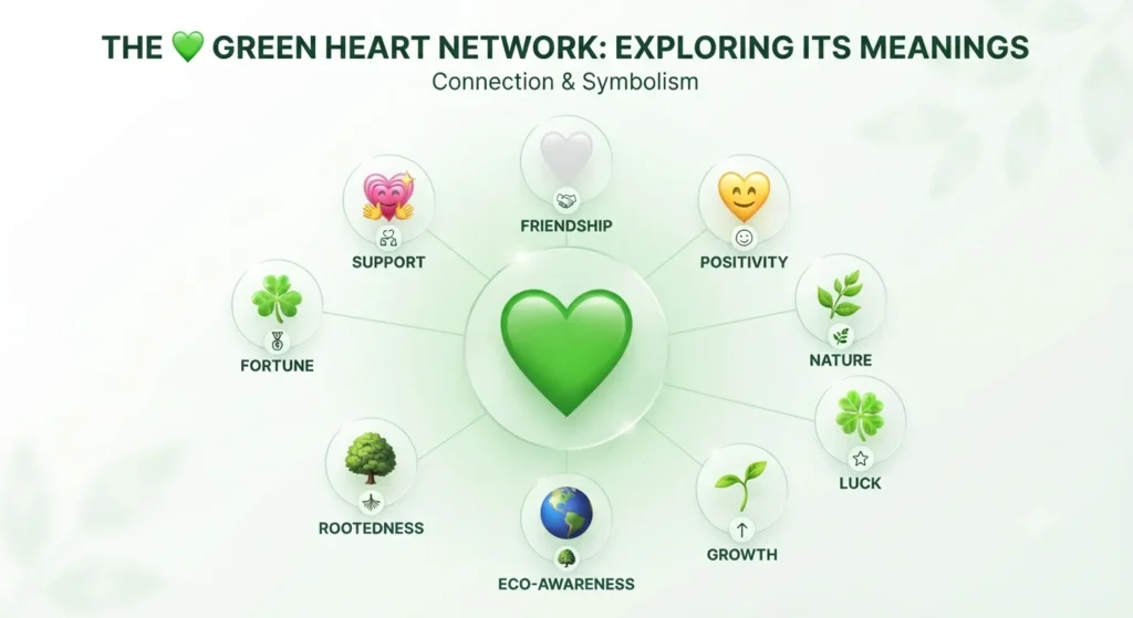 Green Heart Emoji Meaning 