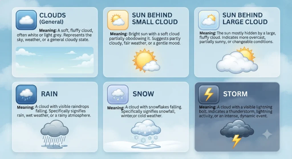 Cloud Emoji