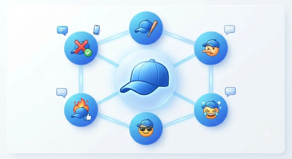 Cap Emoji