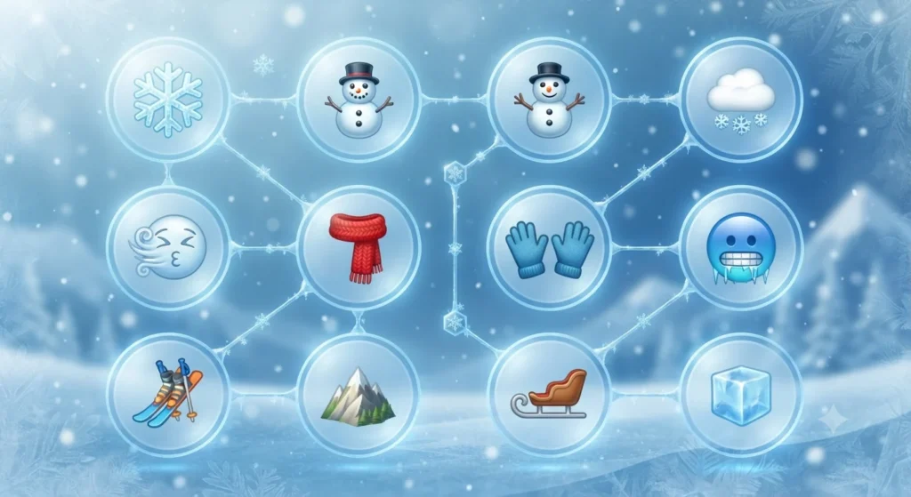 Snow Emoji Meaning