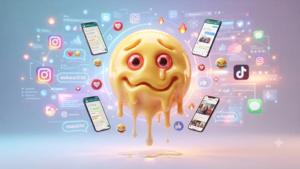 Melting Face Emoji