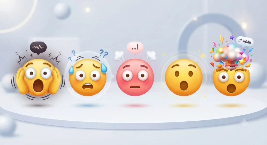 Shocked Face Emoji 
