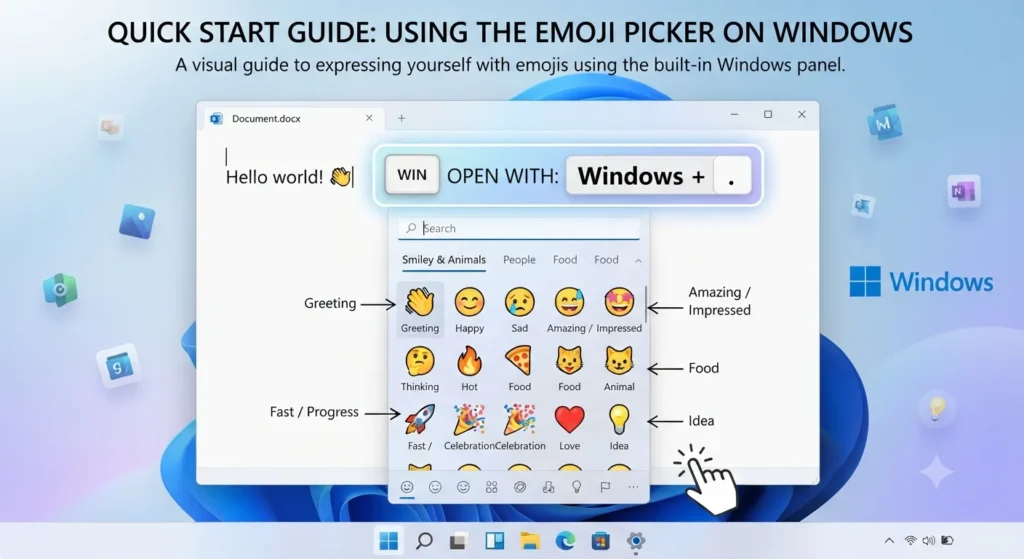 Windows Emoji Shortcut