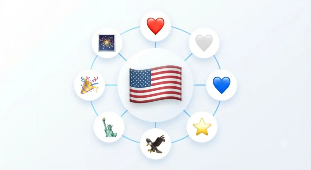 USA Flag Emoji