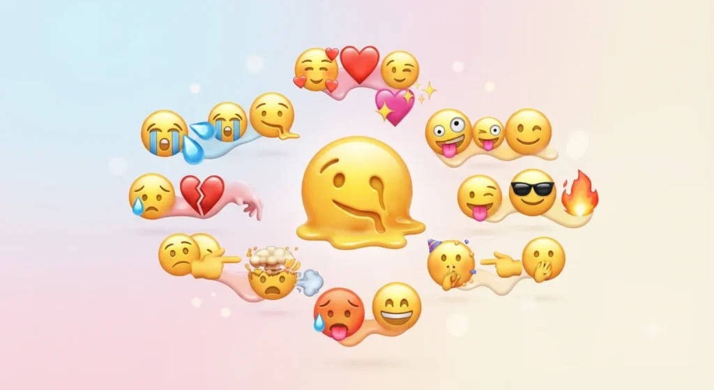 Melting Face Emoji 