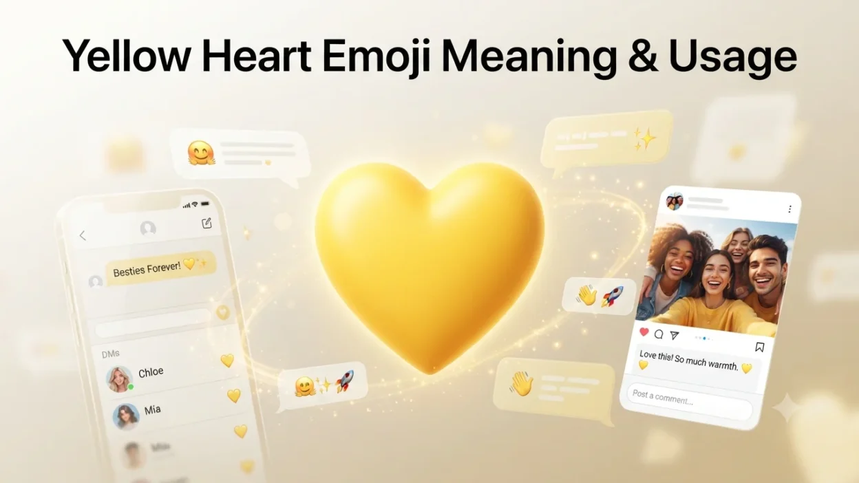 Yellow Heart Emoji