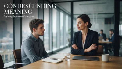 Condescending Meaning