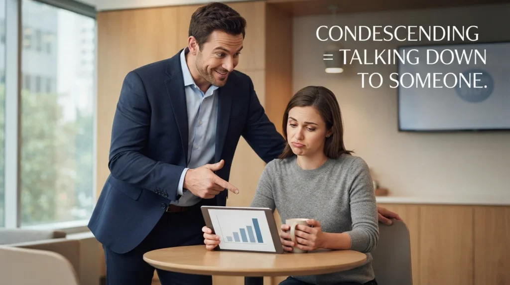Condescending Meaning